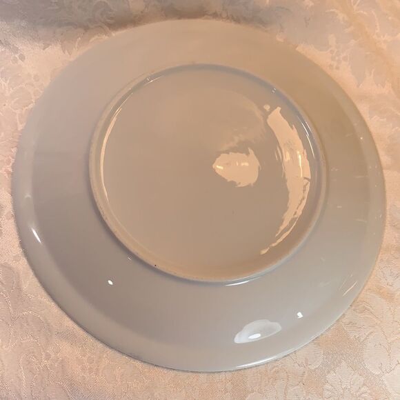 Gingerbread Cookies Recipe Directions Collector Decorator Plate 10 1/2 In White - Picture 5 of 7